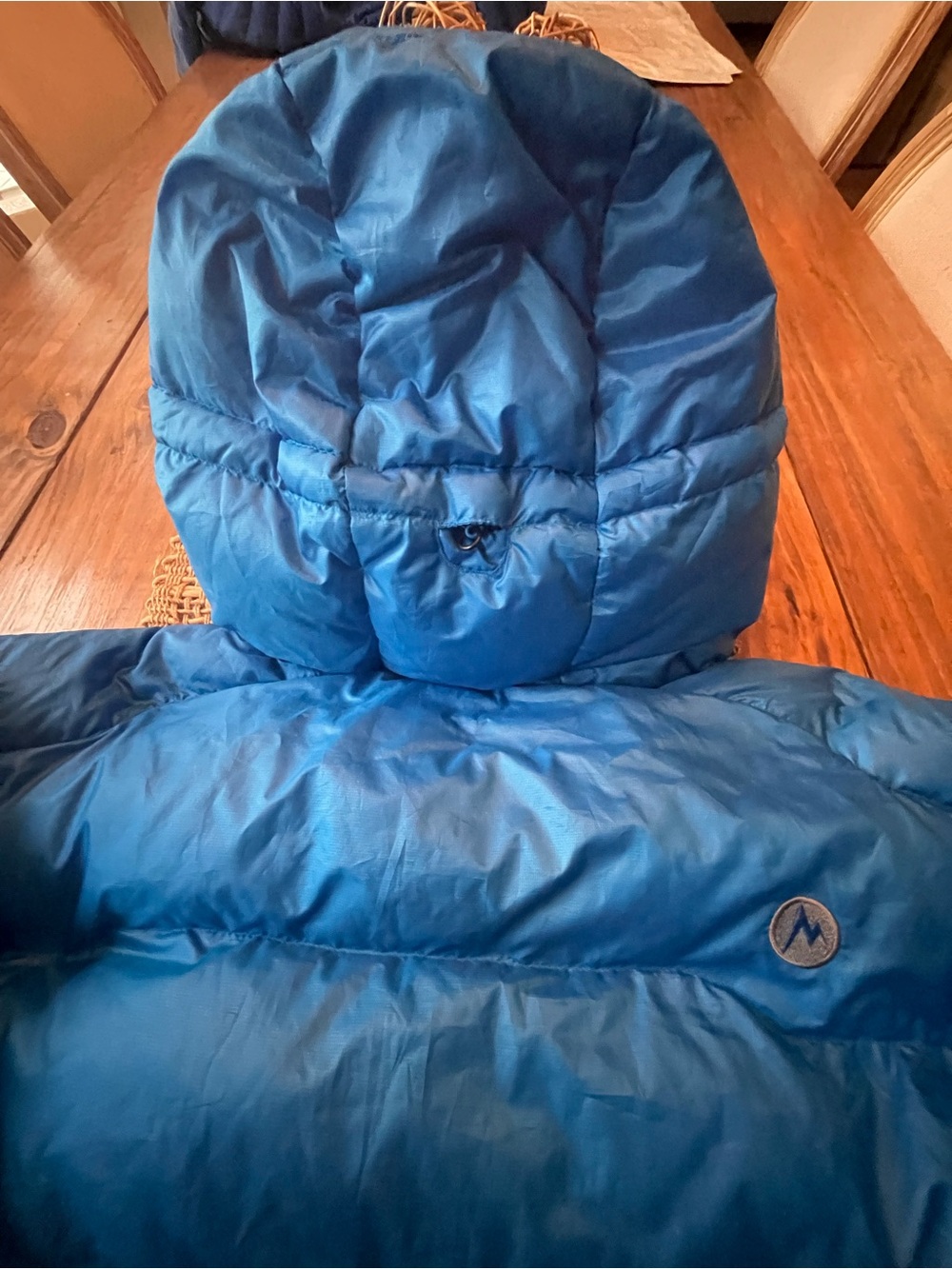 MARMOT 800 PRO DOWN PARKA EXCELLENT CONDITION MENS XL PTP 25 CLEAN AND NICE COND - Picture 8 of 10